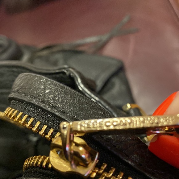 Rebecca Minkofff black fringe leather bag - Picture 5 of 12